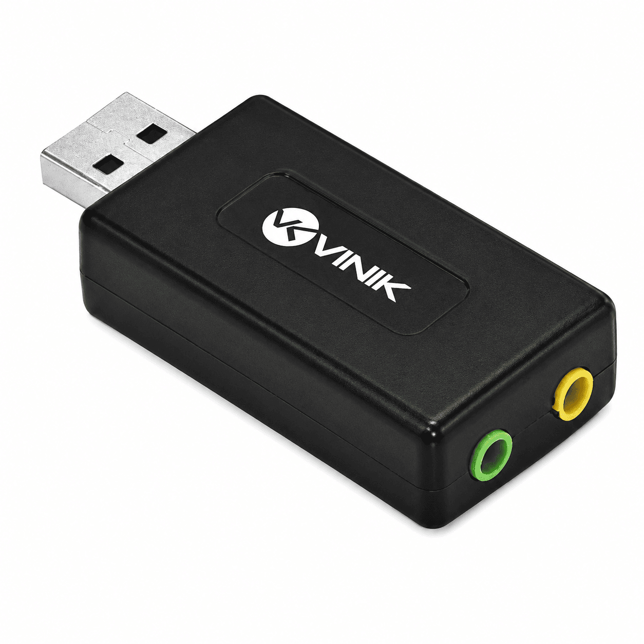 ADAPTADOR DE SOM USB VINIK 7.1 CANAIS VIRTUAL AUSB71
