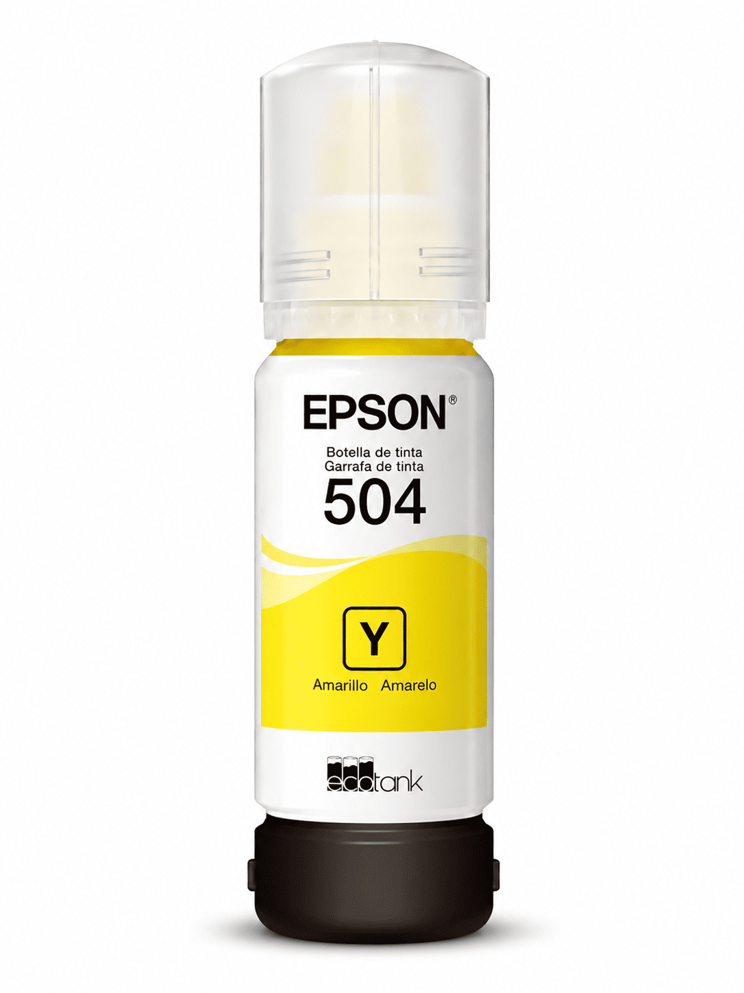REFIL TANQUE TINTA EPSON T504 AMARELO L4150/60/6171 T504422-BR