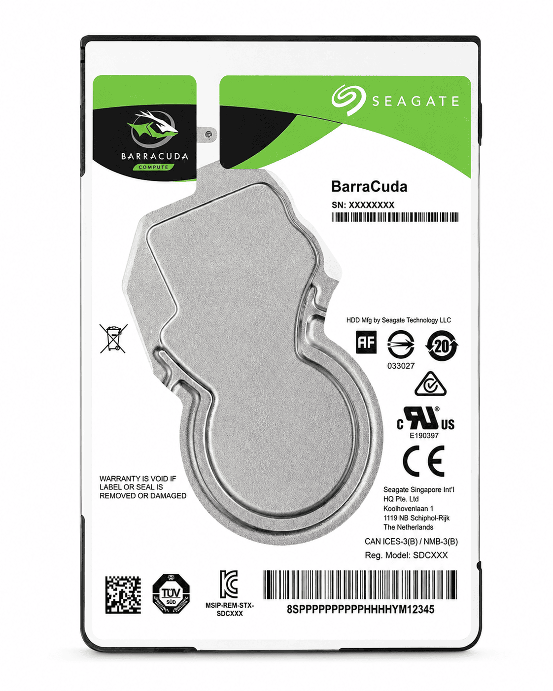 HD NOTEBOOK SEAGATE BARRACUDA 500GB 2,5" SATA3 ST500LM030