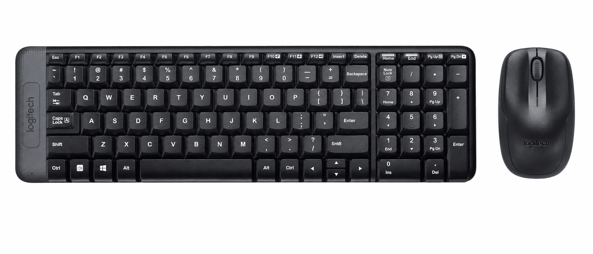 KIT TECLADO E MOUSE WIRELESS LOGITECH MK220