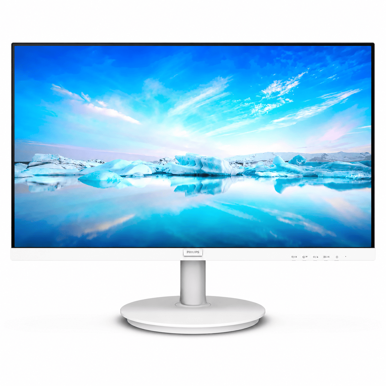 MONITOR PHILIPS 21,5" LED / FULL HD / VGA-HDMI / 221V8LW / BRANCO