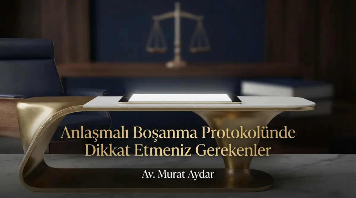 Anlaşmalı Boşanma Protokolünde Dikkat Etmeniz Gerekenler