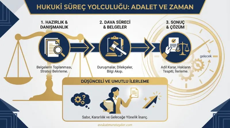 Boşanma davası reddedilen kişinin hukuki arayışı ve zaman faktörü