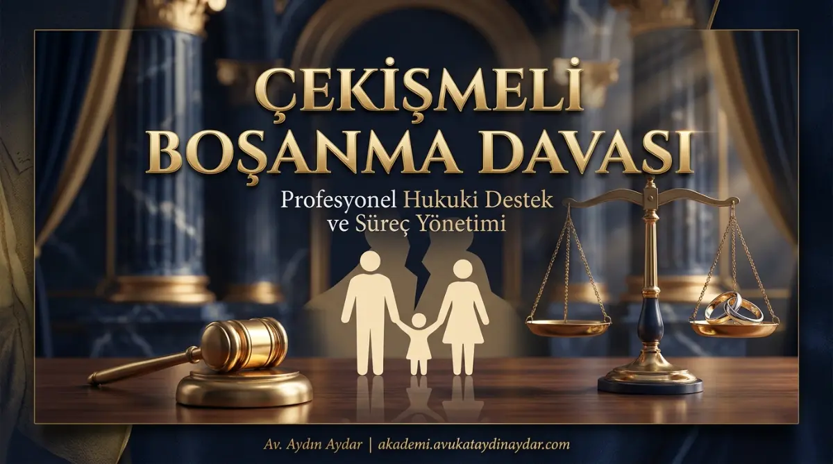 Çekişmeli Boşanma Davası Nedir? Şartları, Süreci ve Dilekçe Örnekleri (2026)