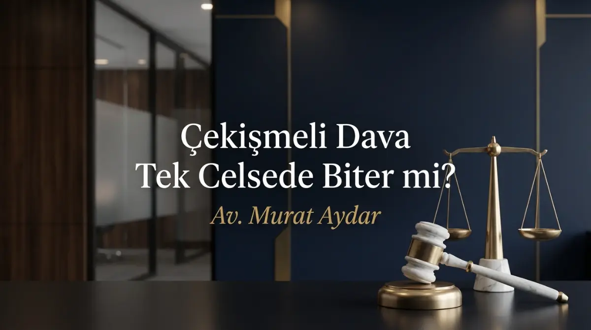 Çekişmeli Dava Tek Celsede Biter mi?