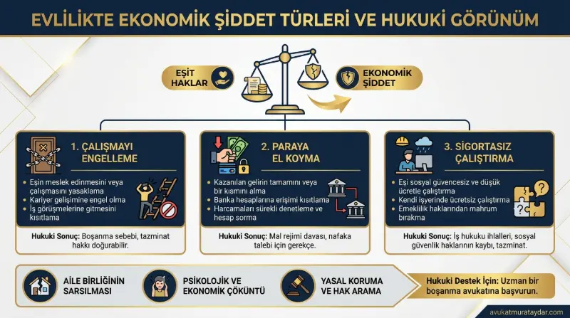 Evlilikte Ekonomik Şiddet Türleri ve Kariyer Engelleme