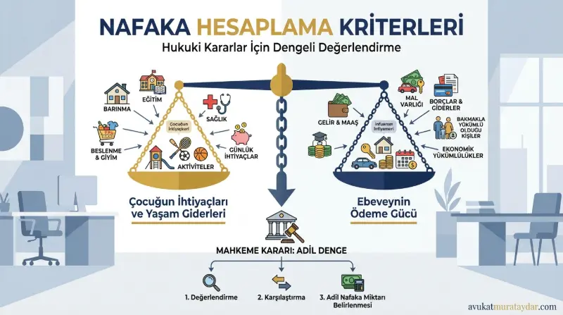 Nafaka Miktarının Belirlenmesinde Denge ve Kriterler