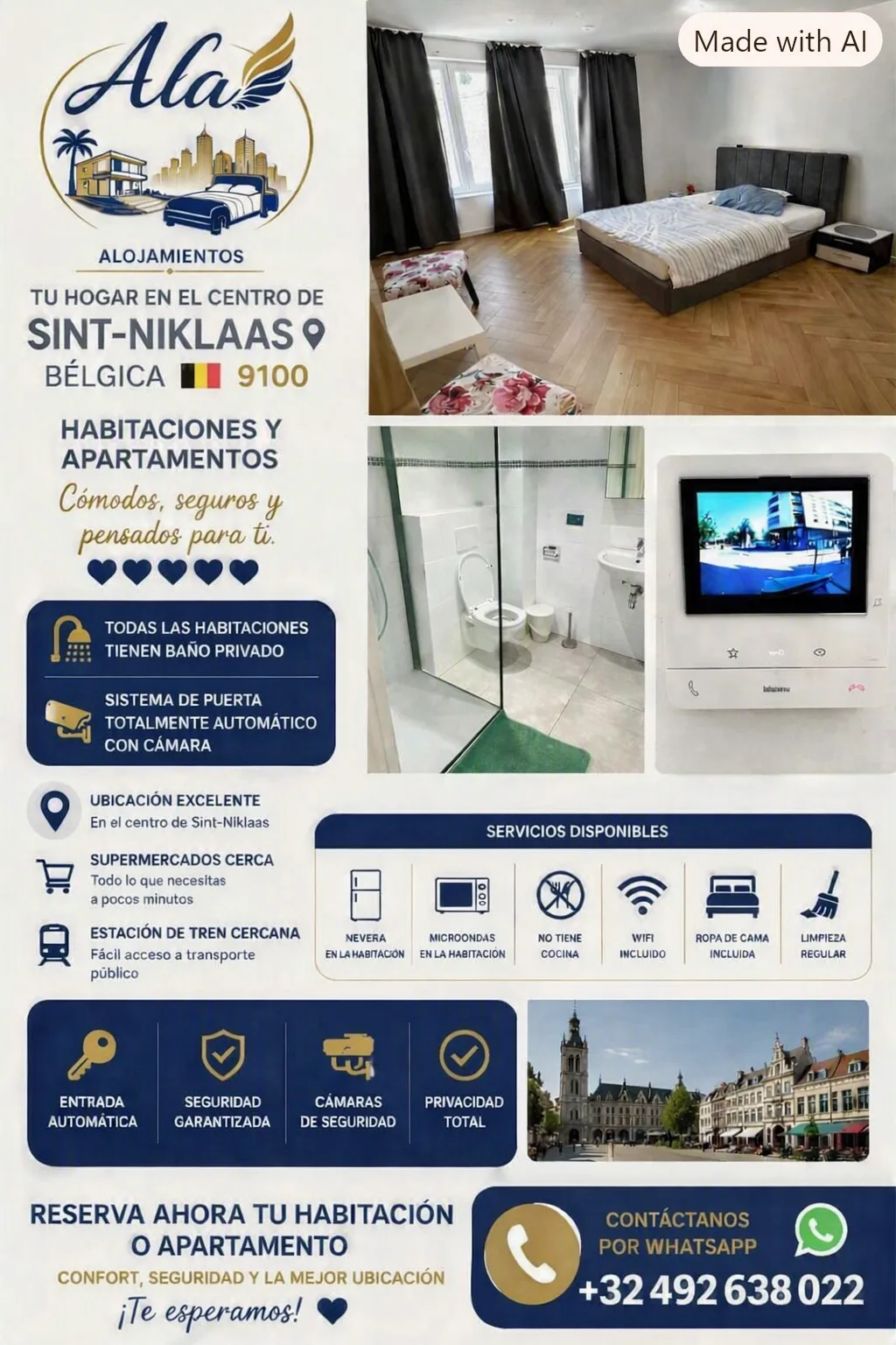 Apartamentos Sint Niklaas Ala
