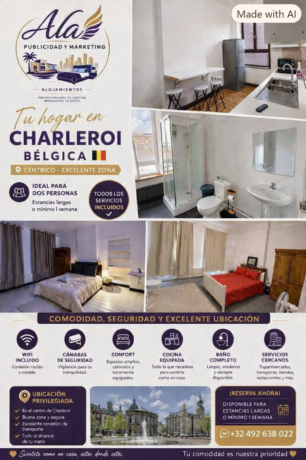 Tu Hogar en Charleroi Ala