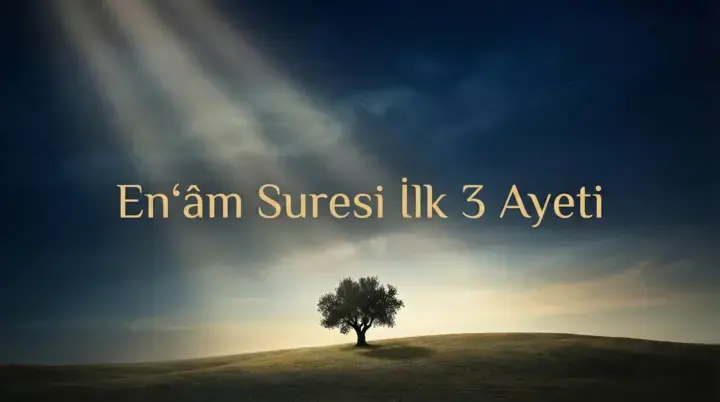 Enam Suresi İlk 3 Ayeti Okunuşu, Anlamı ve Fazileti