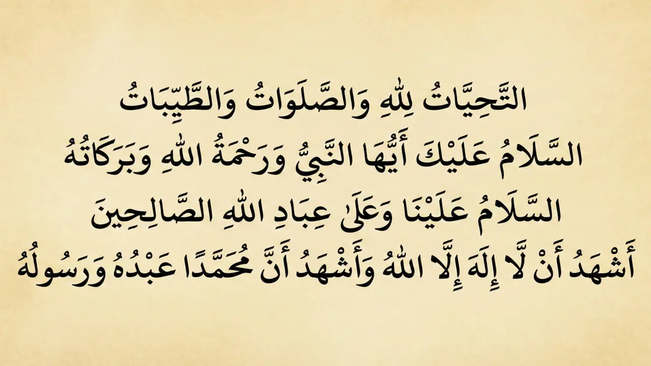 Ettehiyyatü Duası Arapçası