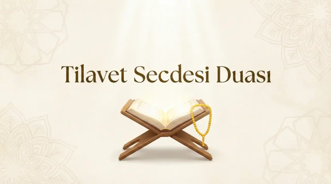 Tilavet Secdesi Duası