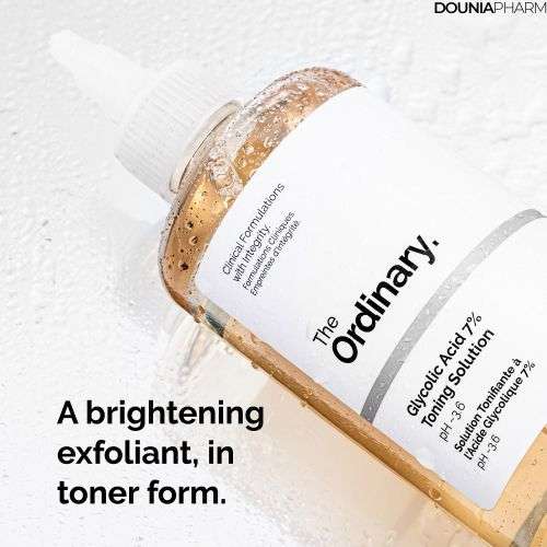 THE ORDINARY – SOLUTION TONIFIANTE A L’ACIDE GLYCOLIQUE 7%