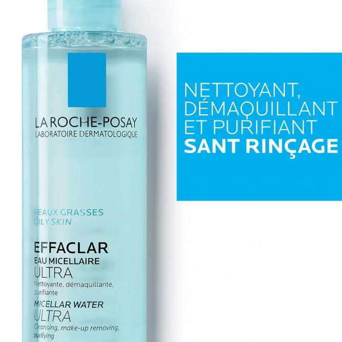 Eau Micellaire Purifiante Ultra Effaclar Peaux Grasses 400ml