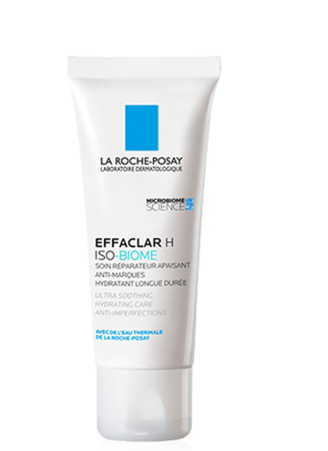 LA ROCHE-POSAY Effaclar H Iso Biome Soin Réparateur Apaisant Anti-Marques