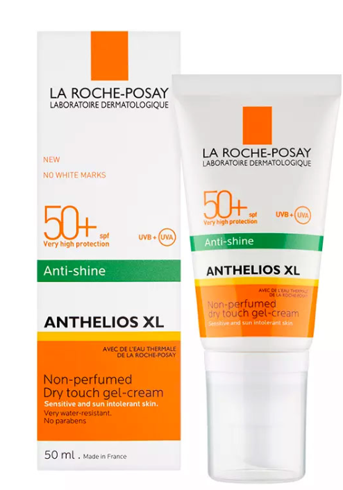 LA ROCHE POSAY Anthelios XL Gel Crème Toucher Sec Anti brillance SPF50+
