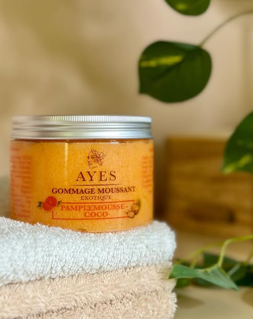 AYES Gommage moussant pamplemousse coco 
