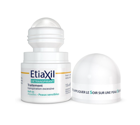 ETIAXIL Détranspirant Sensitive Transpiration Excessive des Peaux Sensibles
