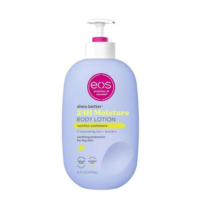 EOS - Crème corps hydratante 24h vanilla cashem