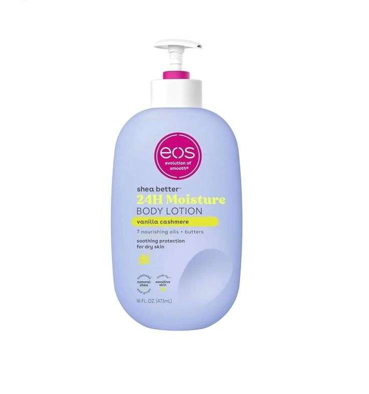EOS - Crème corps hydratante 24h vanilla cashem