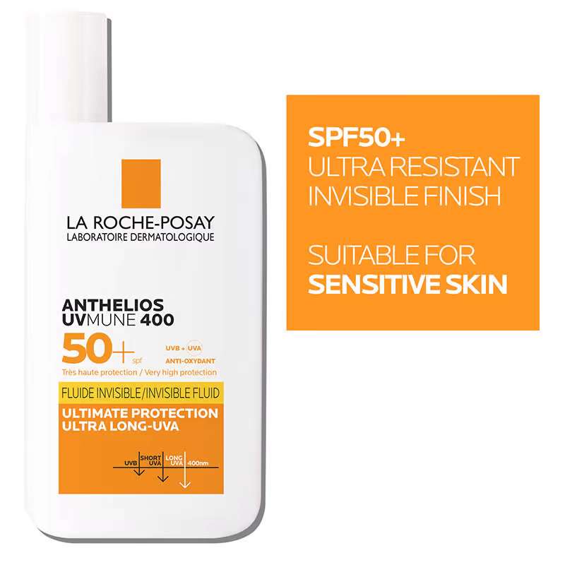 LA ROCHE-POSAY Anthelios UVMune400 Fluide Invisible Parfumé SPF 50+