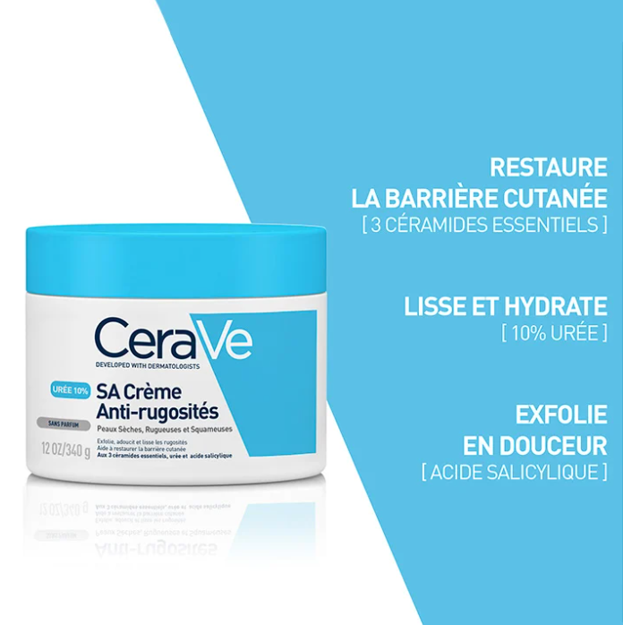 CeraVe Crème Anti-Rugosités à l’Acide Salicylique