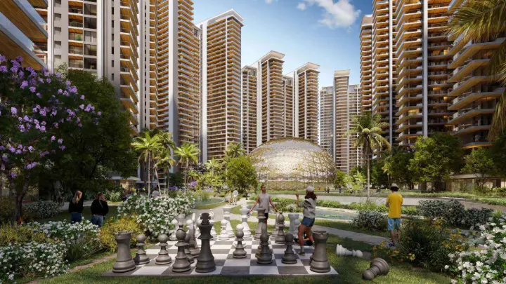 Outdoor Chess Garden