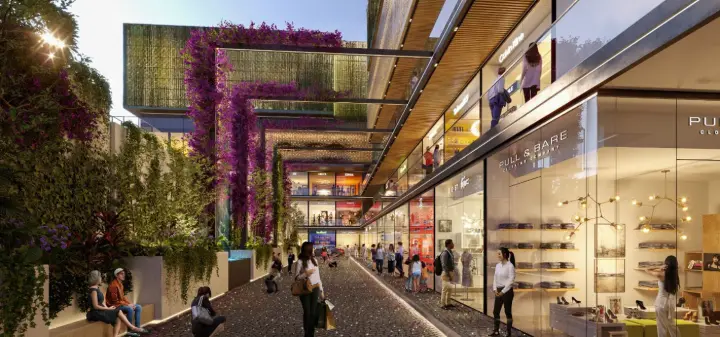 Shopping Walkway