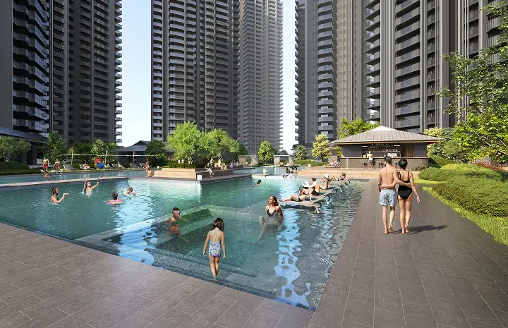 Main pool (artist’s impression)