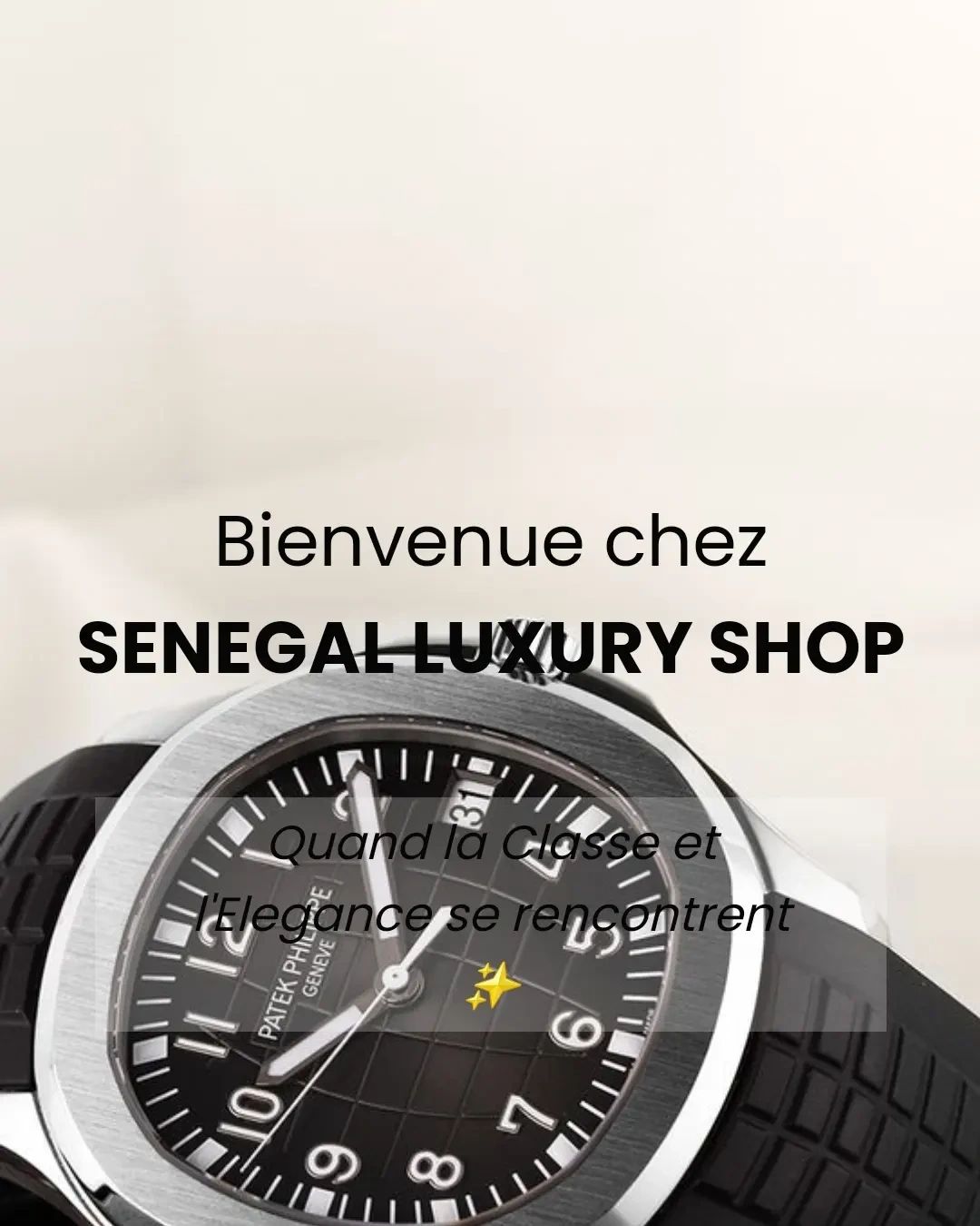 Site web senegal luxury shop