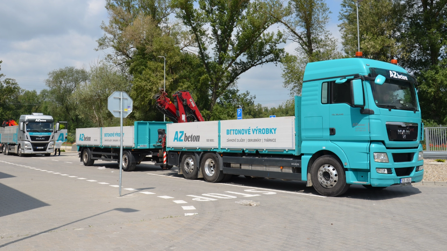 Firemní doprava AZ BETON