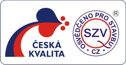Česká kvalita - Osvědčeno pro stavbu SZV CZ