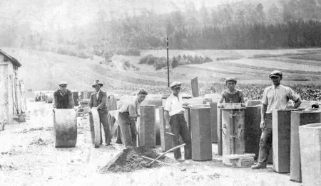 Původní výrobní technologie - AZ beton