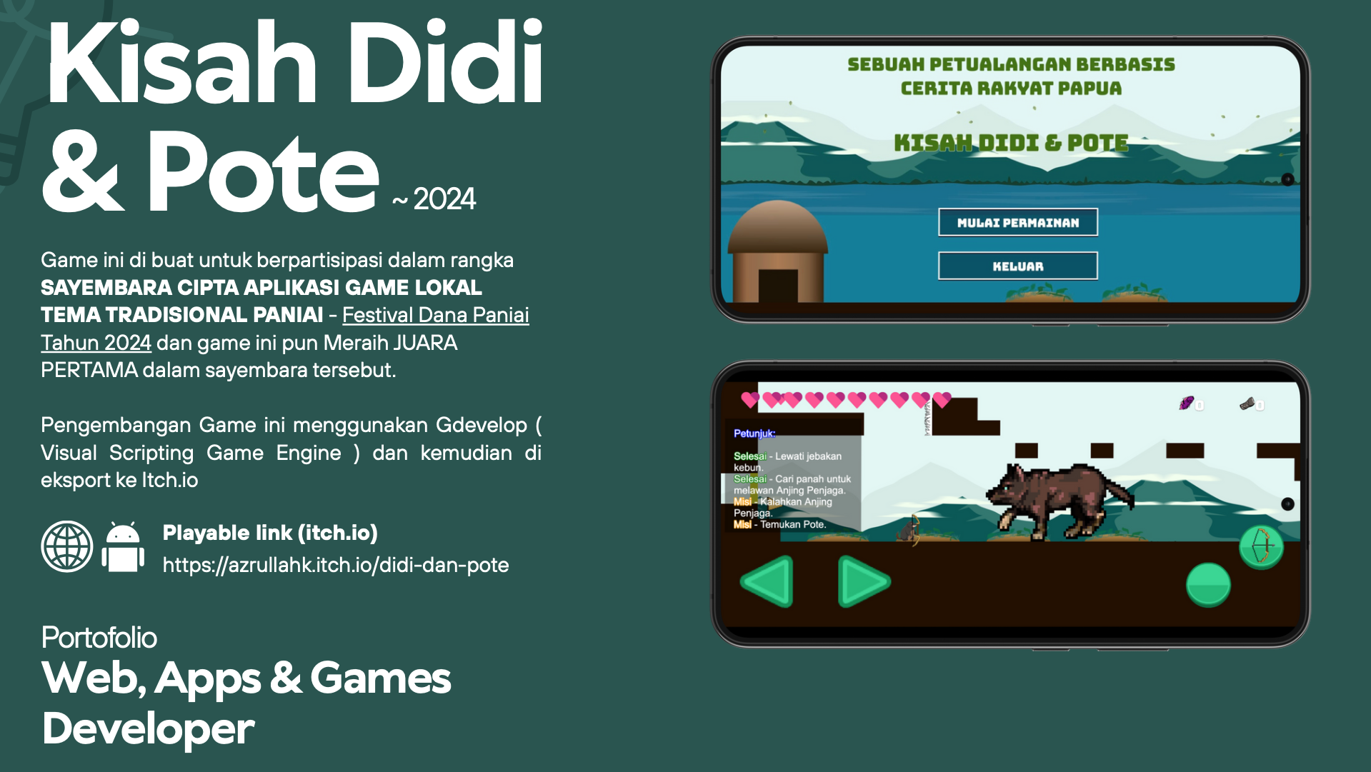 2D Game - Kisah Didi & Pote