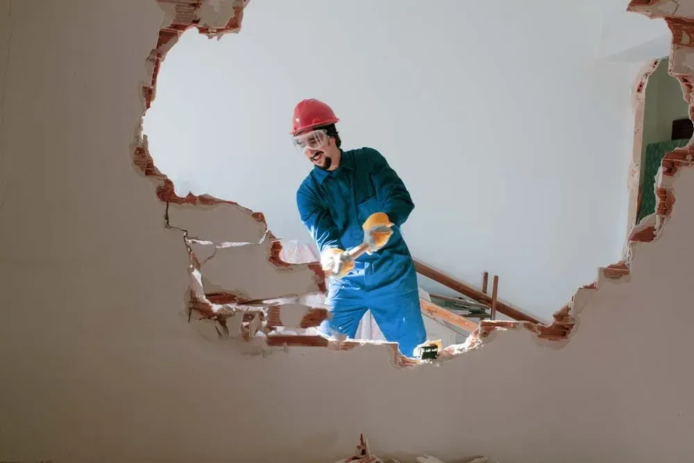 Interior demolition / Gutting