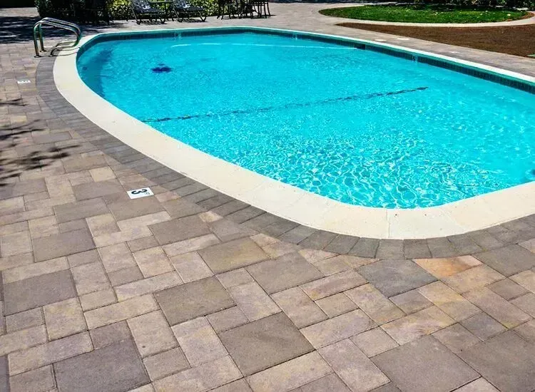 Pool Deck Masonry Installation