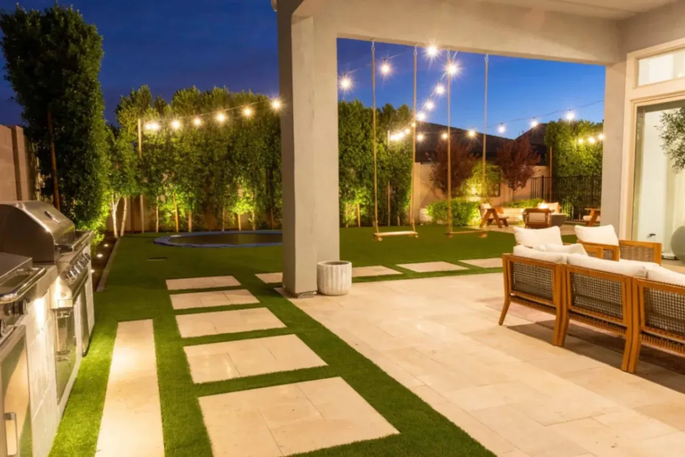 Landscape Lighting Installation