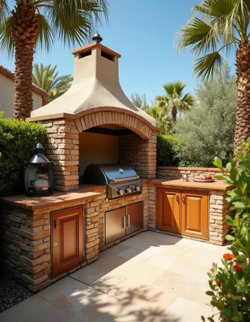 Outdoor Kitchen Construction