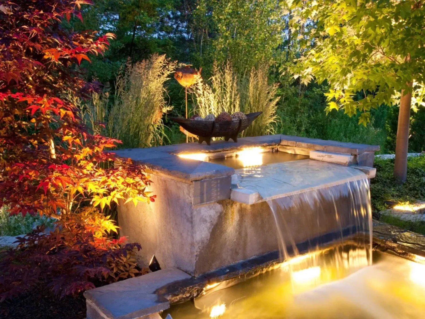 Water and Fire Features