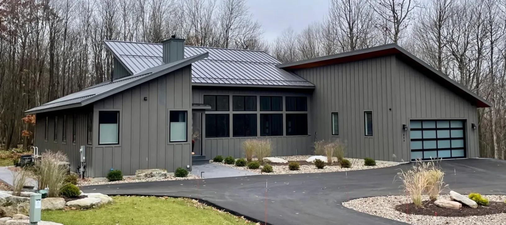 Low slope roof