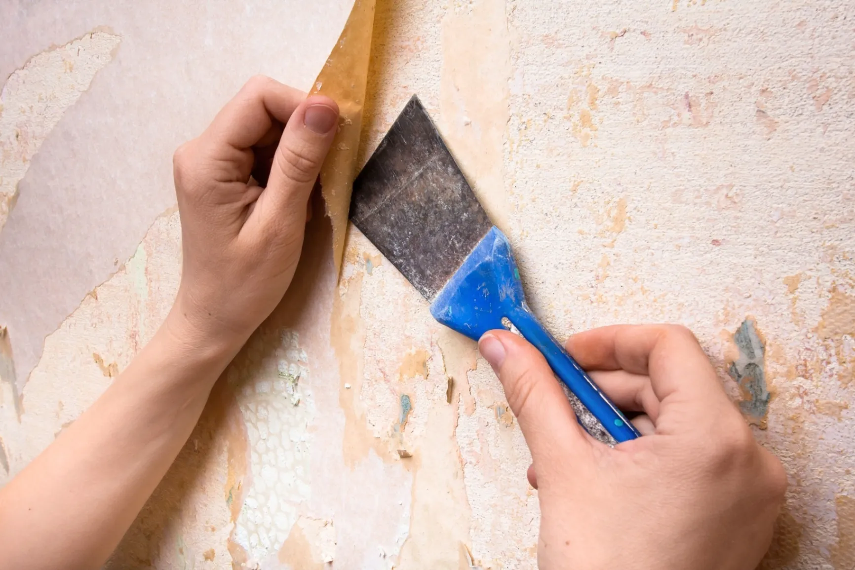 Wallpaper Removal & Drywall Repair