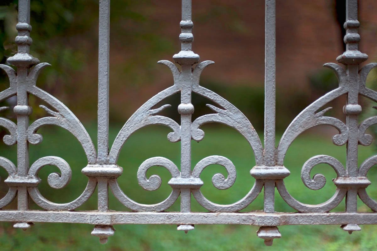 Ornamental – iron fence