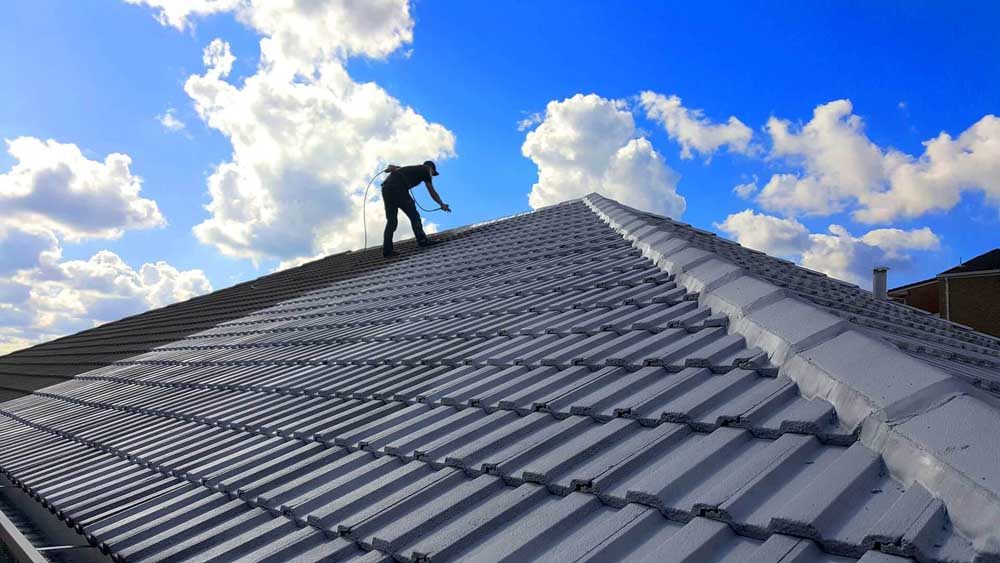 Roof Sealant Application