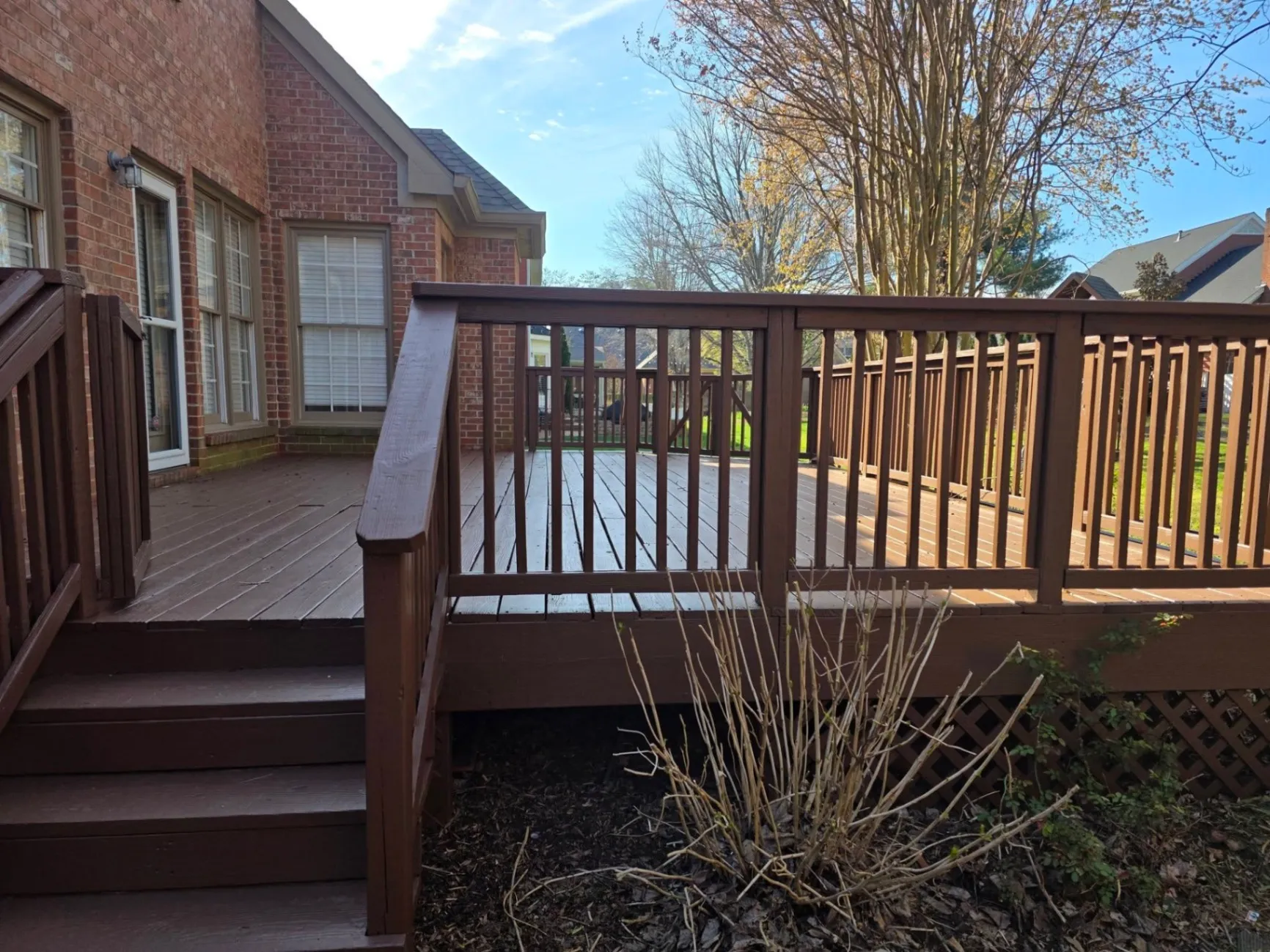 Deck and Fence Painting