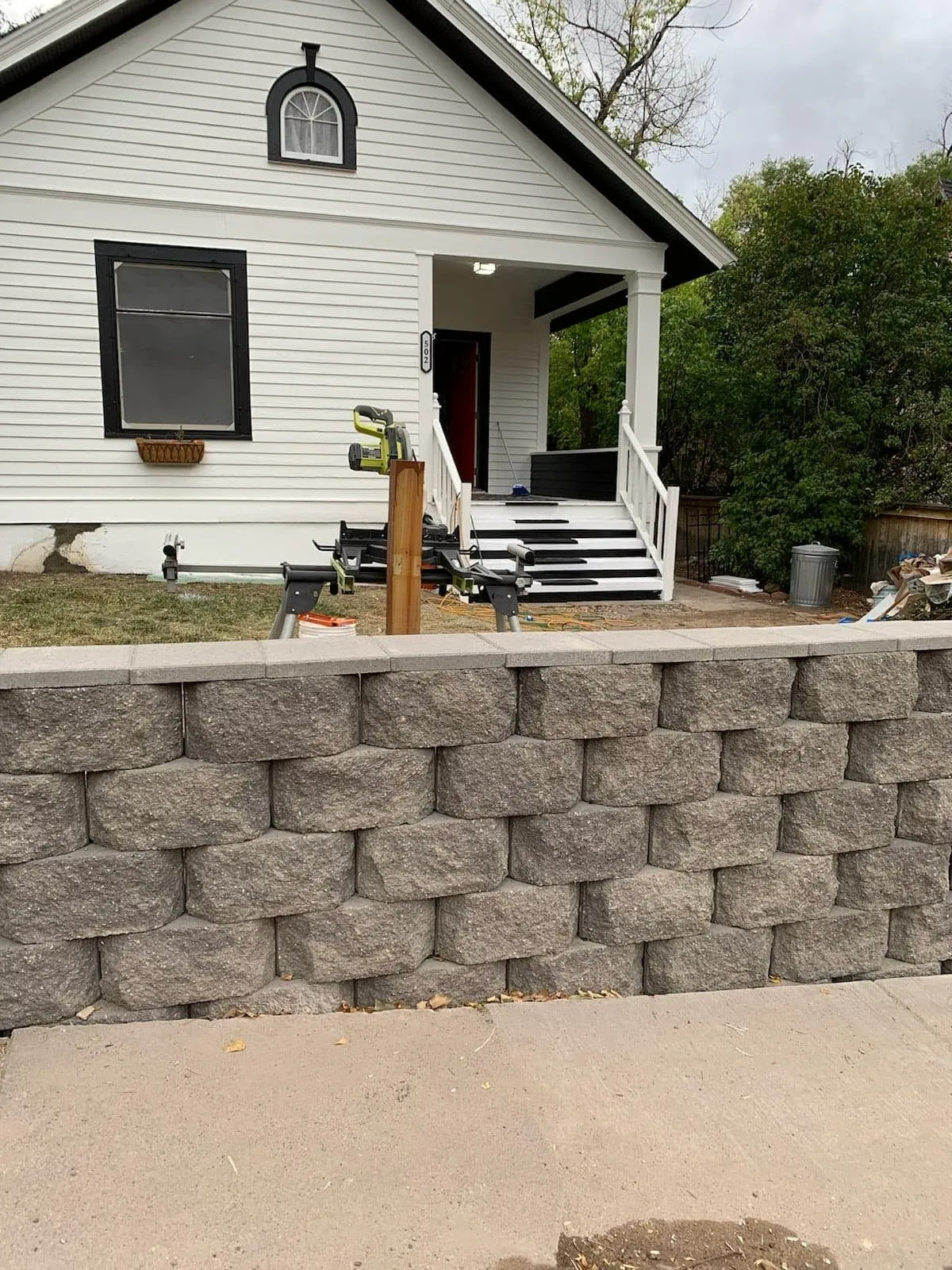 Retaining Wall Construction