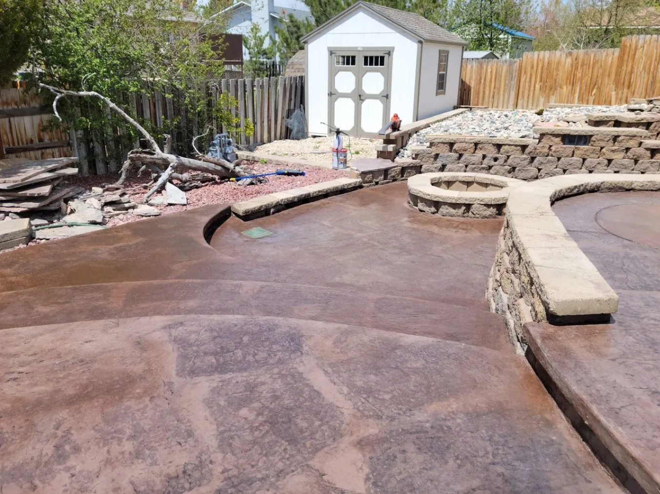 Concrete Patio Installation