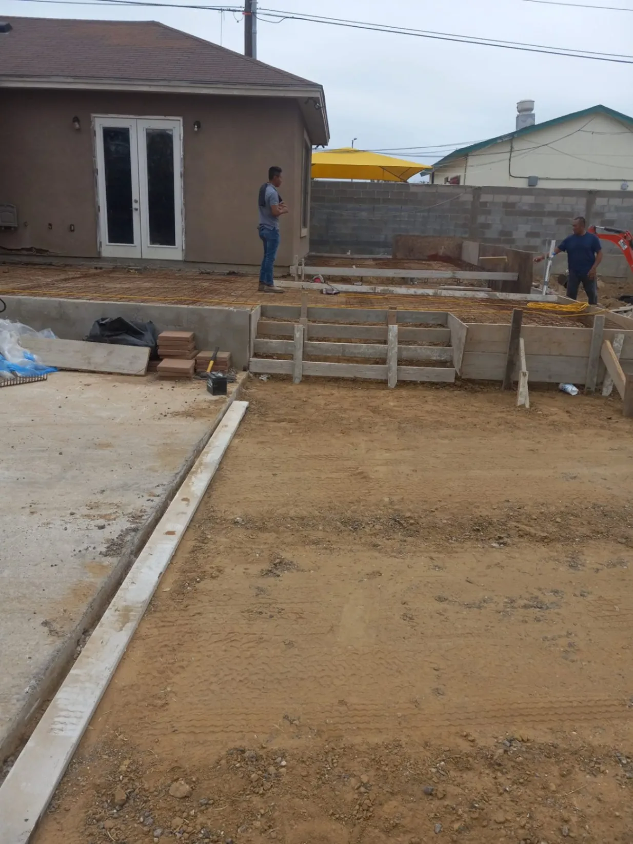 Transform your outdoor space with our residential concrete services.
