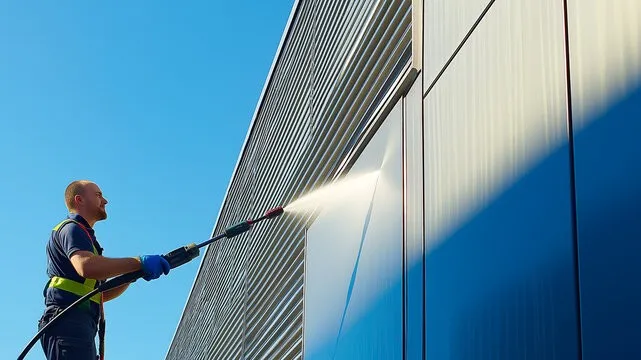 Cleaning Metal Structures