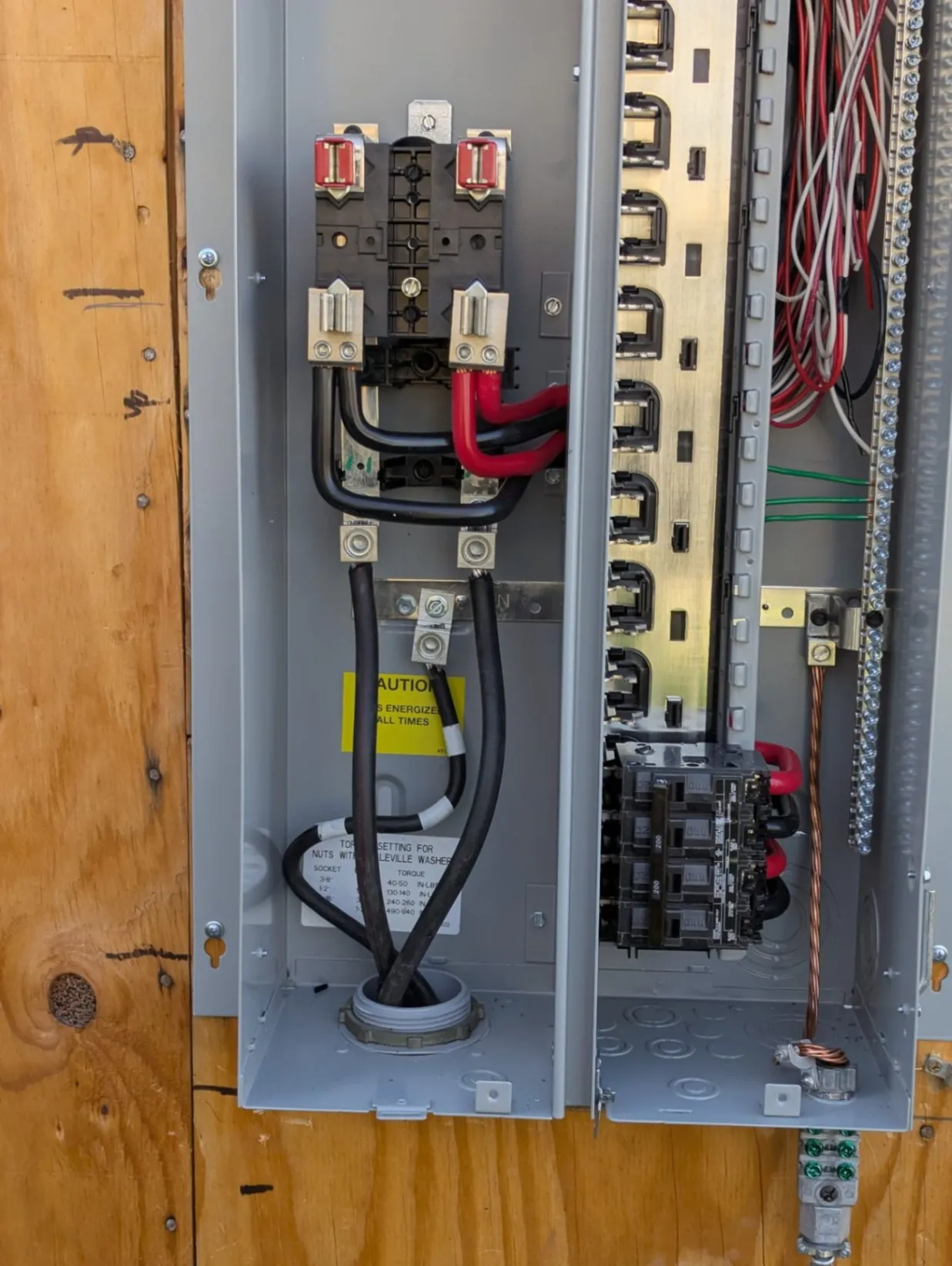 Upgrade Electrical Main Services