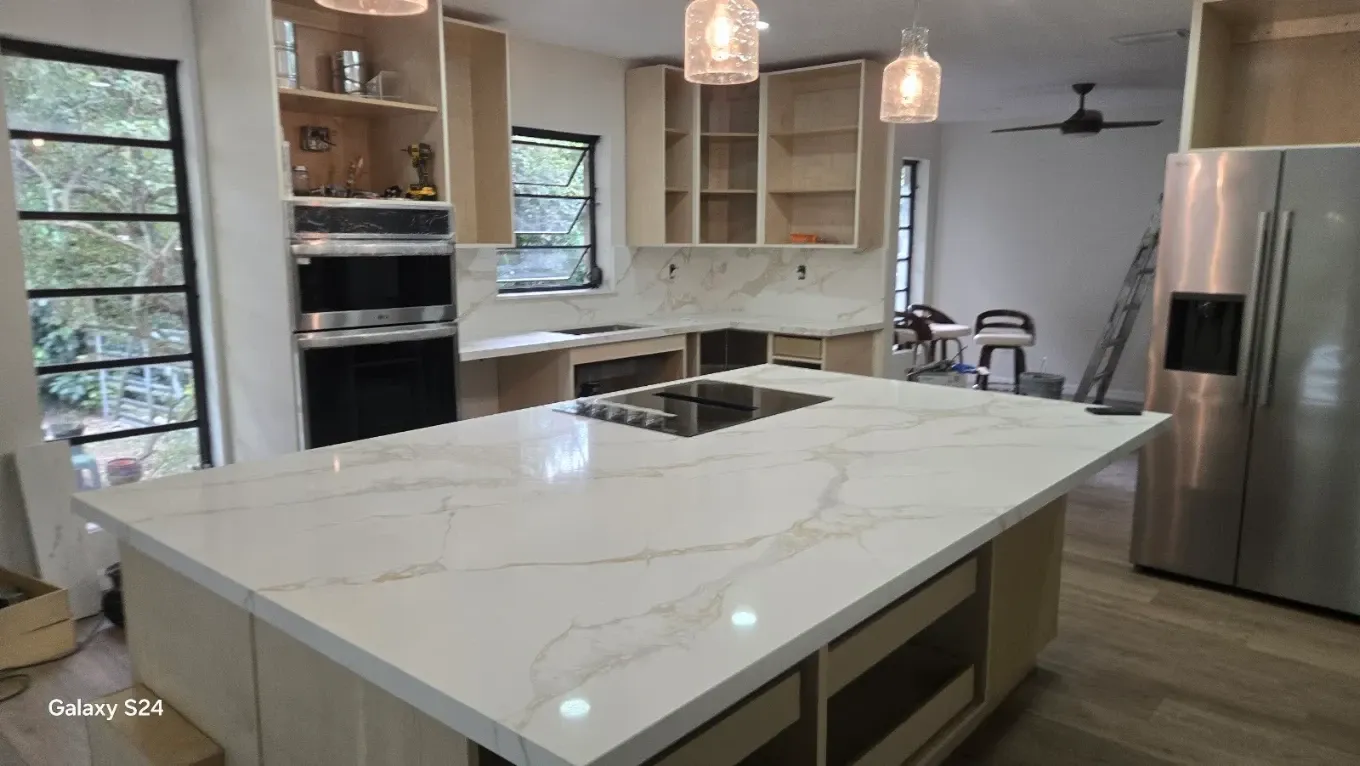 Quartz Countertop Installation